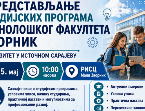 Представљање студијских програма Технолошког факултета Зворник у РИСЦ-у 25. маја