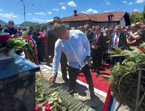 Делегација општине Мали Зворник одала пошту српским жртвама Средњег Подриња и Бирча у Братунцу